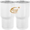 20 oz. Tall Stainless Steel Vacuum Insulated Tumbler White Thumbnail