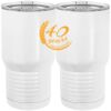 20 oz. Tall Stainless Steel Vacuum Insulated Tumbler White Thumbnail
