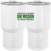 20 oz. Tall Stainless Steel Vacuum Insulated Tumbler White Thumbnail