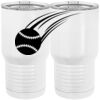 20 oz. Tall Stainless Steel Vacuum Insulated Tumbler White Thumbnail