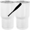 20 oz. Tall Stainless Steel Vacuum Insulated Tumbler White Thumbnail