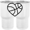 20 oz. Tall Stainless Steel Vacuum Insulated Tumbler White Thumbnail