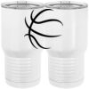 20 oz. Tall Stainless Steel Vacuum Insulated Tumbler White Thumbnail