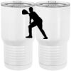 20 oz. Tall Stainless Steel Vacuum Insulated Tumbler White Thumbnail