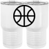 20 oz. Tall Stainless Steel Vacuum Insulated Tumbler White Thumbnail