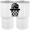 20 oz. Tall Stainless Steel Vacuum Insulated Tumbler White Thumbnail