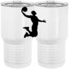 20 oz. Tall Stainless Steel Vacuum Insulated Tumbler White Thumbnail