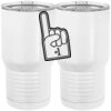 20 oz. Tall Stainless Steel Vacuum Insulated Tumbler White Thumbnail