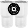 20 oz. Tall Stainless Steel Vacuum Insulated Tumbler White Thumbnail