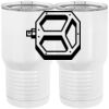20 oz. Tall Stainless Steel Vacuum Insulated Tumbler White Thumbnail