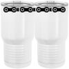 20 oz. Tall Stainless Steel Vacuum Insulated Tumbler White Thumbnail