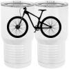 20 oz. Tall Stainless Steel Vacuum Insulated Tumbler White Thumbnail