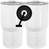 20 oz. Tall Stainless Steel Vacuum Insulated Tumbler White Thumbnail