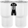 20 oz. Tall Stainless Steel Vacuum Insulated Tumbler White Thumbnail