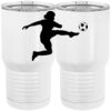 20 oz. Tall Stainless Steel Vacuum Insulated Tumbler White Thumbnail