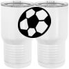 20 oz. Tall Stainless Steel Vacuum Insulated Tumbler White Thumbnail