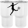 20 oz. Tall Stainless Steel Vacuum Insulated Tumbler White Thumbnail