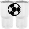 20 oz. Tall Stainless Steel Vacuum Insulated Tumbler White Thumbnail
