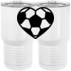 20 oz. Tall Stainless Steel Vacuum Insulated Tumbler White Thumbnail