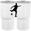 20 oz. Tall Stainless Steel Vacuum Insulated Tumbler White Thumbnail