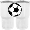 20 oz. Tall Stainless Steel Vacuum Insulated Tumbler White Thumbnail