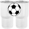 20 oz. Tall Stainless Steel Vacuum Insulated Tumbler White Thumbnail