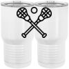 20 oz. Tall Stainless Steel Vacuum Insulated Tumbler White Thumbnail