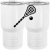 20 oz. Tall Stainless Steel Vacuum Insulated Tumbler White Thumbnail