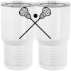 20 oz. Tall Stainless Steel Vacuum Insulated Tumbler White Thumbnail