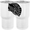 20 oz. Tall Stainless Steel Vacuum Insulated Tumbler White Thumbnail
