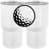 20 oz. Tall Stainless Steel Vacuum Insulated Tumbler White Thumbnail