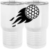 20 oz. Tall Stainless Steel Vacuum Insulated Tumbler White Thumbnail