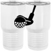 20 oz. Tall Stainless Steel Vacuum Insulated Tumbler White Thumbnail