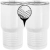 20 oz. Tall Stainless Steel Vacuum Insulated Tumbler White Thumbnail