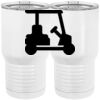 20 oz. Tall Stainless Steel Vacuum Insulated Tumbler White Thumbnail