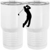 20 oz. Tall Stainless Steel Vacuum Insulated Tumbler White Thumbnail