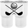 20 oz. Tall Stainless Steel Vacuum Insulated Tumbler White Thumbnail