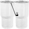 20 oz. Tall Stainless Steel Vacuum Insulated Tumbler White Thumbnail