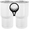 20 oz. Tall Stainless Steel Vacuum Insulated Tumbler White Thumbnail