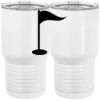 20 oz. Tall Stainless Steel Vacuum Insulated Tumbler White Thumbnail