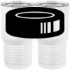 20 oz. Tall Stainless Steel Vacuum Insulated Tumbler White Thumbnail