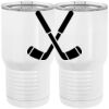 20 oz. Tall Stainless Steel Vacuum Insulated Tumbler White Thumbnail