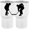 20 oz. Tall Stainless Steel Vacuum Insulated Tumbler White Thumbnail