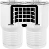 20 oz. Tall Stainless Steel Vacuum Insulated Tumbler White Thumbnail