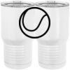 20 oz. Tall Stainless Steel Vacuum Insulated Tumbler White Thumbnail