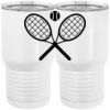 20 oz. Tall Stainless Steel Vacuum Insulated Tumbler White Thumbnail