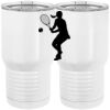 20 oz. Tall Stainless Steel Vacuum Insulated Tumbler White Thumbnail