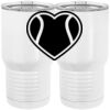 20 oz. Tall Stainless Steel Vacuum Insulated Tumbler White Thumbnail