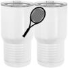 20 oz. Tall Stainless Steel Vacuum Insulated Tumbler White Thumbnail