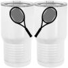 20 oz. Tall Stainless Steel Vacuum Insulated Tumbler White Thumbnail